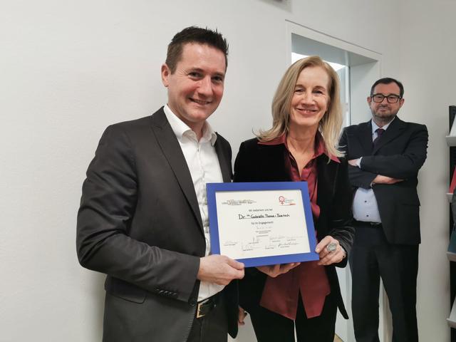 Bezirksvorsteher Stellvertreter Josef Mantl und Gerichtsvorsteherin Gabriela Thoma-Twaroch. | Foto: lreis