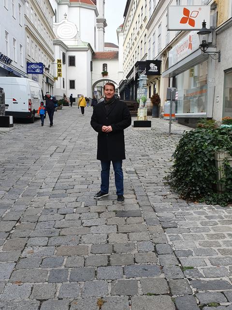Klubobmann Yves Bertassi steht zu seiner Partei. | Foto: FPÖ Mariahilf