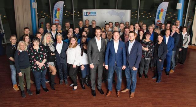 Sie alle arbeiteten vor den Wahlen für einen FPÖ-Erfolg. | Foto: FPÖ WRN