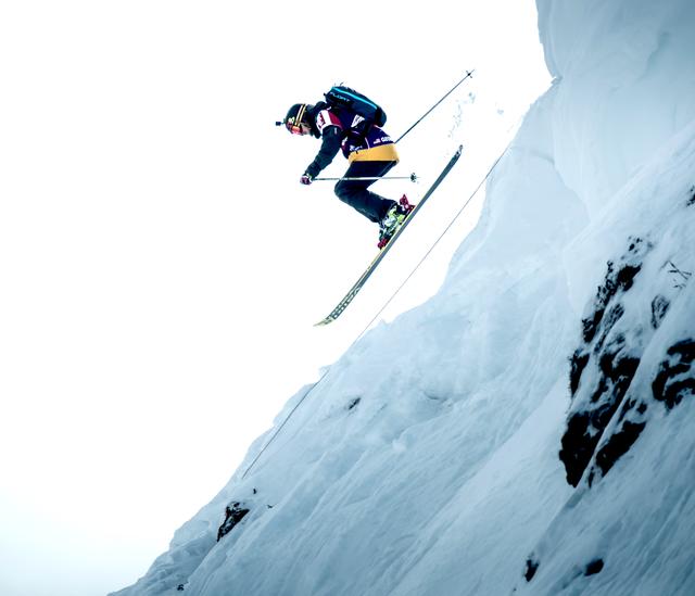 Spektakulär wird's bei der Freeride World Tour. | Foto: M. Knoll