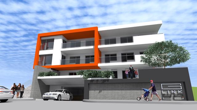 Nach den Plänen des Architekturbüros BPM GmbH wird in der Steinamangererstraße eine Wohnhausanlage mit insgesamt 22 Wohnungen in zwei Stiegen errichtet.