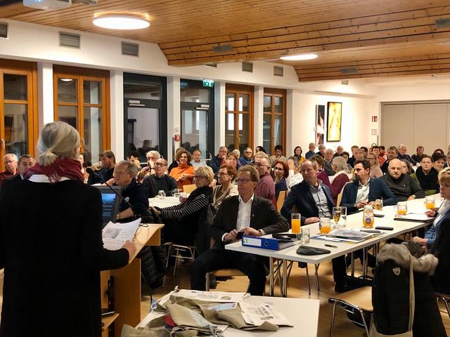 Gudrun Eggenreich bei ihrem Vortrag  „Plastikfrei im Haushalt“. | Foto: Gemeinde Hofstätten