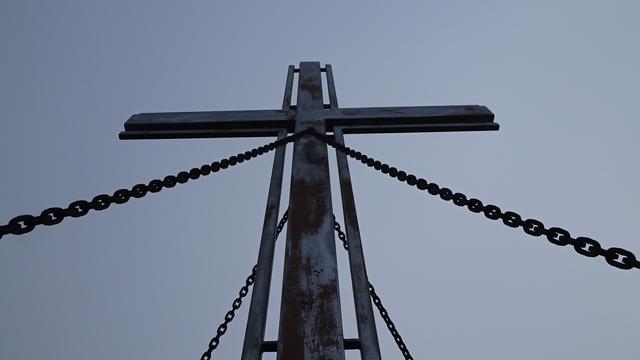 Das Gipfelkreuz des Großen Pfaffs (1.555 m ü.A.) | Foto: © S.Plischek