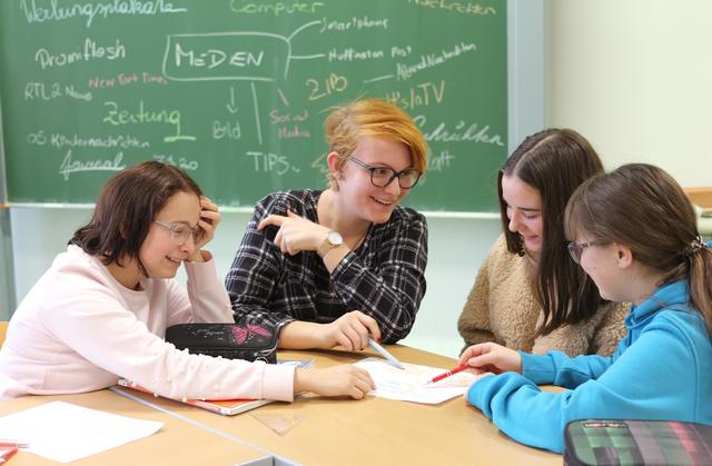 Jessica Kreindl, Sara-Maria Wurmsdobler, Helena Radlmüller, Michaela Luftensteiner | Foto: BBS Baumgartenberg