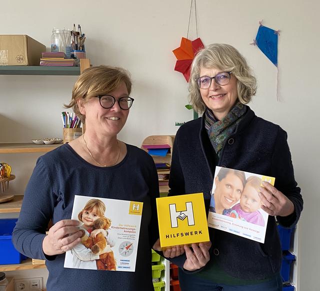 Irmgard Thanhäuser (l.) und Eva Maria Gattringer | Foto: Hilfswerk