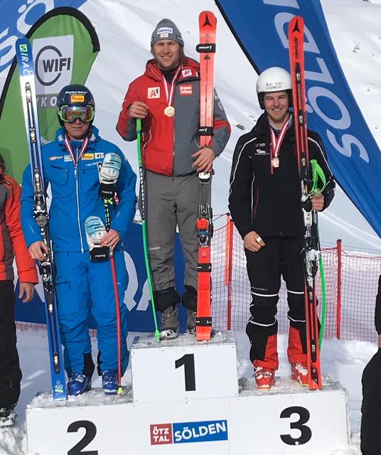 Stefan Rieser siegte vor Marcel Lep und Nicolas Lussnig. | Foto: SLSV