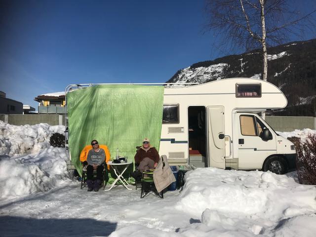 Holländische Dauercamper in Zell am See. | Foto: ATV