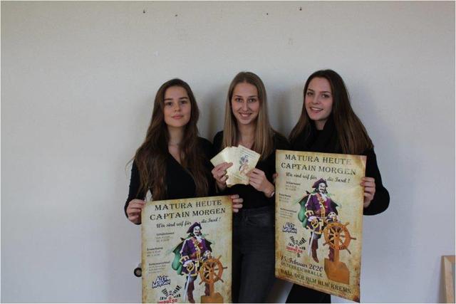 von links nach rechts: Johanna Klaffel, Julia Greis, Catharina Maurer | Foto: HLM HLW Krems