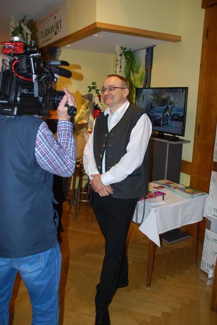 Turmwirt, Josef Monschein beim Interview ;-)