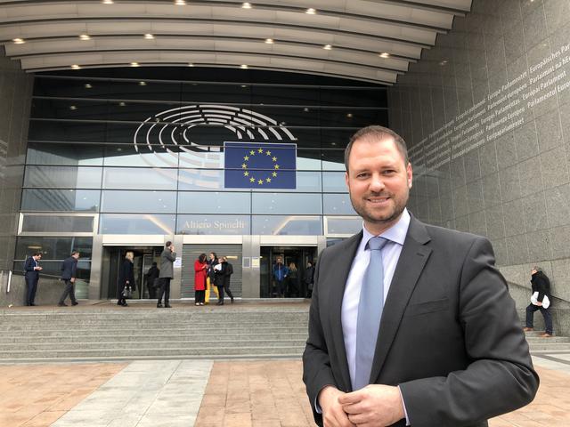 Christian Sagartz wird künftig öfter nach Brüssel pendeln müssen. | Foto: ÖVP