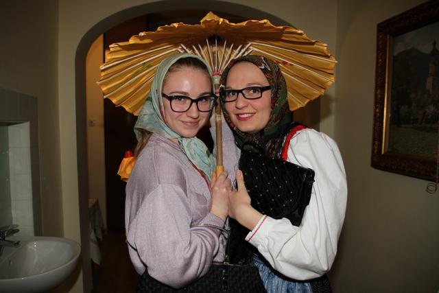 Eine tolle Einlage hatten auch Regina und Iris mit ihrem Team.