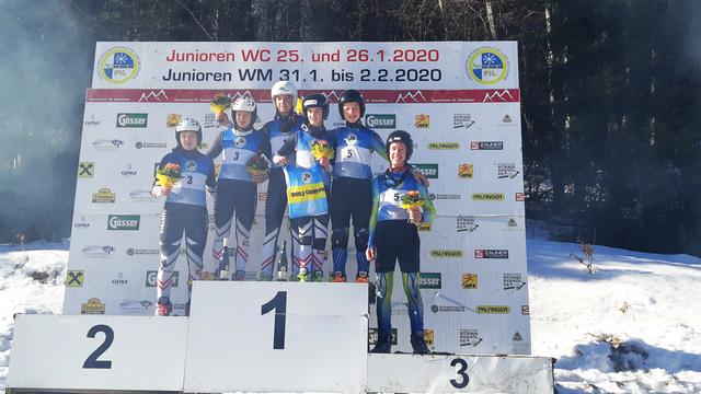 Fulminanter WM-Auftakt: Beim österreichischen Doppelsieg holten Fabian und Simon Achenrainer die Goldmedaille. | Foto: ÖRV/Markt