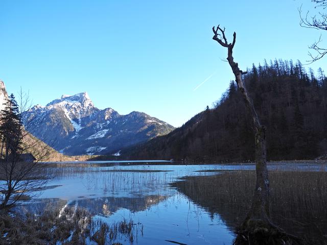 Auch im Winter ist der Leopoldsteinersee ein beliebtes Ausflusgziel.