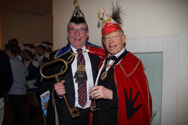 Ehrenpräsident Heinz Stadler, Bürgermeister Otto Kloiber.