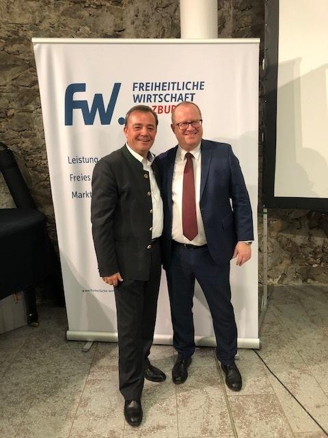 Landesobmann Christian Pewny (li.) mit