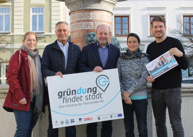 Die Stadtgemeinde Scheibbs und die Eisenstraße Niederösterreich laden zum „Spaziergang für GründerInnen“. | Foto: Eisenstraße Niederösterreich