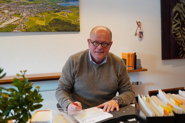 Bürgermeister Konrad Pieringer sieht Seekirchen gut gerüstet als Bezirkshauptstadt. | Foto: Gertraud Kleemayr