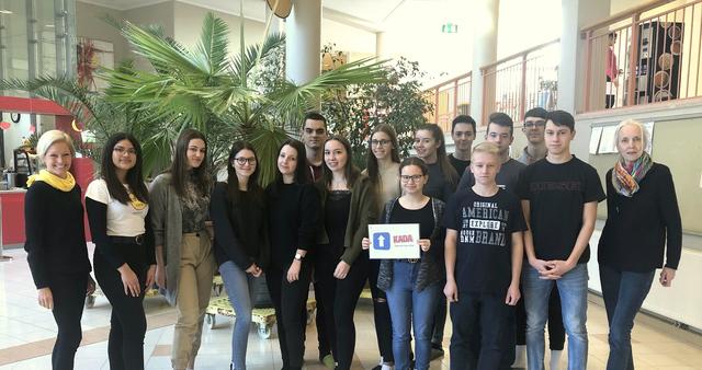 Die Schüler können stolz auf ihre Leistungen in der Übungsfirma sein.