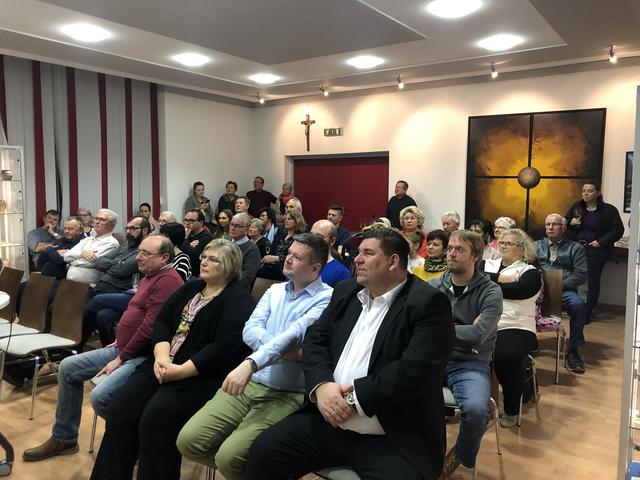 Der Neujahrsempfang im Gemeindeamt Sigleß war gut besucht