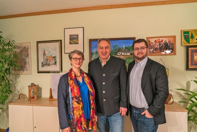 Verhandlungsteam der VP Pressbaum: Irene Wallner-Hofhansl, Josef Schmidl-Haberleitner, Thomas Tweraser.