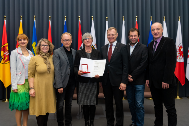 Martina Berner, Vera Pramberger, Christoph Radinger, Romana Kronberger, Thomas Stelzer, Werner Radinger, Wolfgang Homar (v.li.)