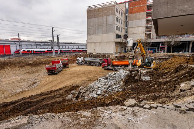 Im nächsten Jahr wird an dieser Stelle der Zubau eröffnet. | Foto: Foto Jörgler