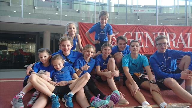 Die jungen Triathleten konnten sich in Linz beim Aquathlon sehr gut in Szene setzen.