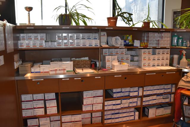 In der Mentlvilla ist nicht nur das Kommunikationszentrum für Drogenabhängige (Komfüdro) zu finden, sondern auch die Notschlafstelle der Caritas. Mit letzterem haben die AnrainerInnen in Wilten kein Problem. Im Bild: Die Station zum Spritzentausch.