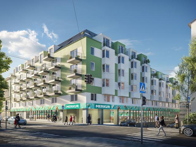 So soll das Haus Pohlgasse 26 nach Fertigstellung aussehen.