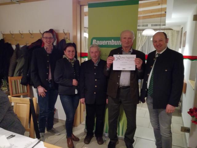 50 Jahre: Alois Wasserbauer