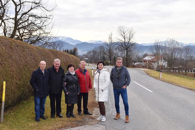 Hubert Dohr, Kurt Klausner, Hilde und Werner Mannsberger, Vzbgm. Maria Knauder und GR Andreas Fleck (von links) | Foto: Graßler (2)