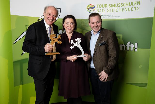 Die Sieger aus der Region: Josef Zotter, Sonja Rauch mit Bruder Richard  Rauch. | Foto: Jean van Lülik