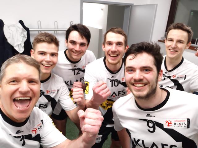 Die Brixentaler feiern ihre jüngsten Erfolge. | Foto: VC Klafs