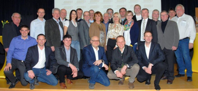 Der neue Prambachkirchner ÖVP Parteivorstand präsentierte sich. | Foto: OÖVP Prambachkirchen