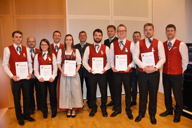 Bei der Jahreshauptversammlung der MMK Wettmannstätten standen einige Ehrungen am Programm.  | Foto: MMK Wettmannstätten