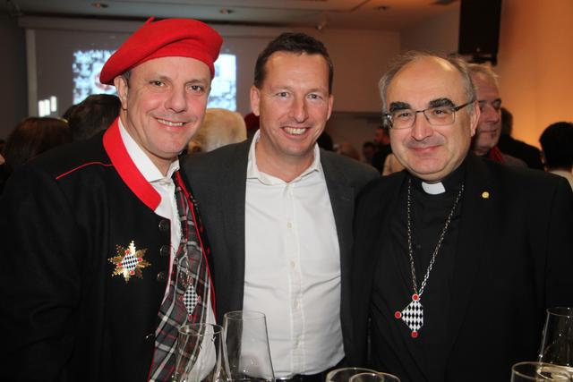 V.l.n.r.: Christoph Stark, Andreas Kinsky und Wilhelm Krautwaschl bei der Premiere der 13. Gleisdorfer Faschingsshow. | Foto: Hofmüller (127x)