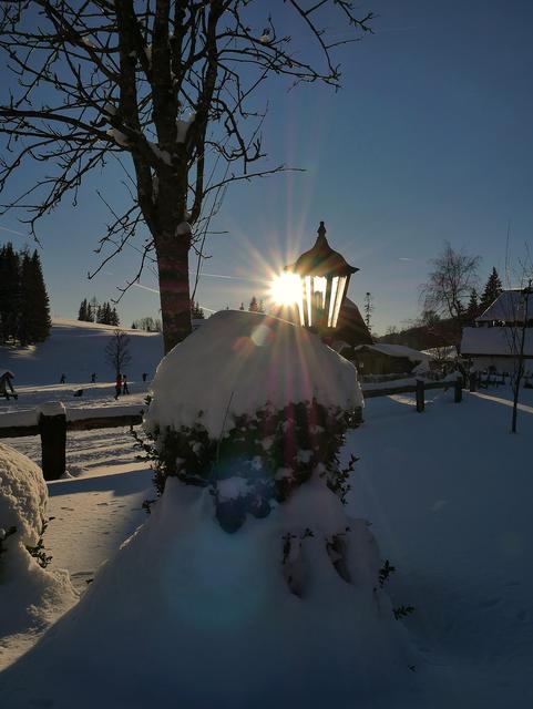 Garten der "Ederstube" in der Ramsau