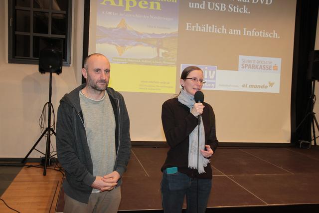 Ein zusammengeschweißten Team: Andreas und Verena Jeitler