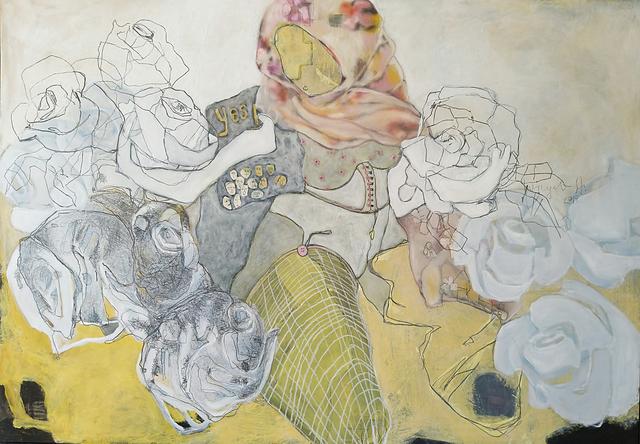 Anita Wiegele mit figurativer Komposition 2