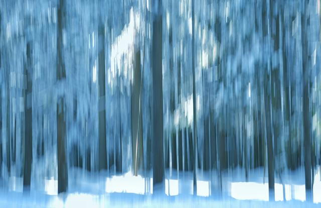 Wischtechnik beim Fotografieren während einer etwas längeren Belichtungszeit