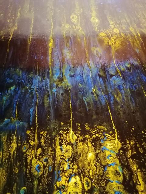 Hannes Wallner: Acrylic pouring
