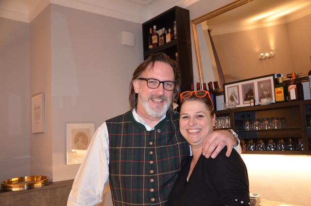 Die Gastgeber Claudia und Marko Peschl