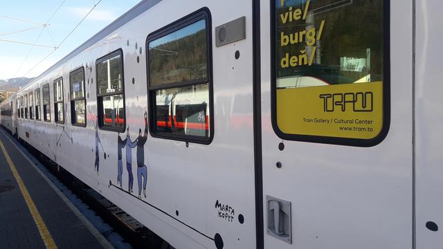 da spiegelt sich eine S-Bahn in diesen Waggonfenstern.. | Foto: I.Wozonig