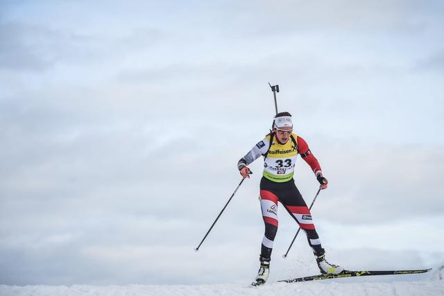 Dunja Zdouc gelang heuer im Biathlon-Weltcup schon Rang 25 in Östersund. | Foto: Zdouc/Privat