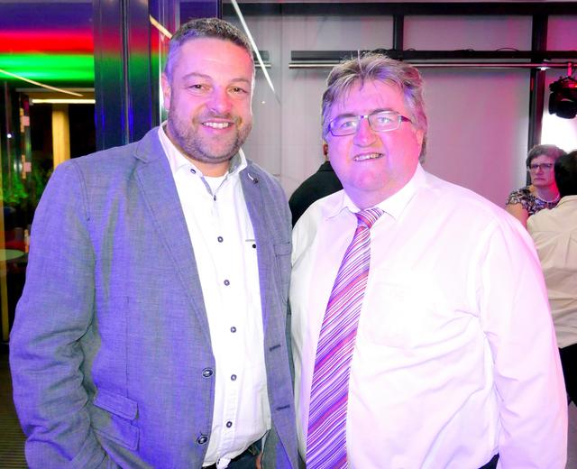 GR Josef Leutgab und GR Hannes Moser (v.l.) amüsierten sich bestens. | Foto: Florian Haun