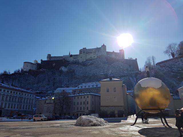 Die Festung Hohensalzburg darf sich über ein Besucherplus freuen.  | Foto: SBSB
