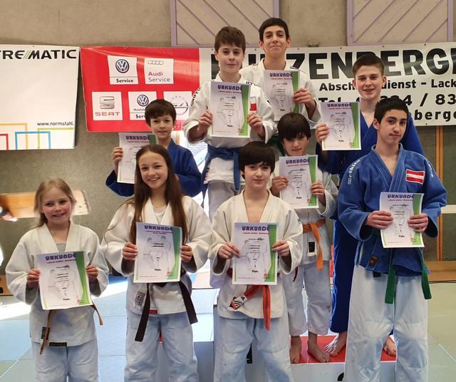 Die Judoka des JZ Rapso der Alterklassen U14 und U16