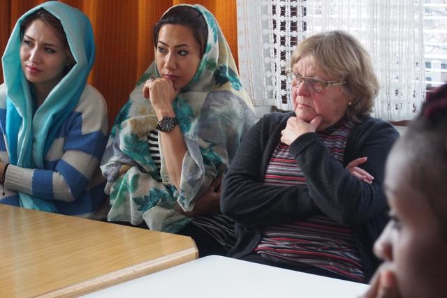 Frauen aus verschiedensten Lebenslagen treffen sich zweimal im Monat im Sozialhaus