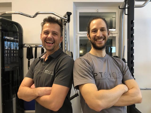 Christian Walterscheid-Müller und Christoph Schwarzl zeigen heute wie man spielerisch das Gleichgewicht verbessern kann.