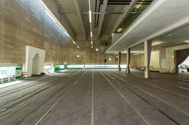 Der Innenausbau des Gebetsraums wird ab Mai fortgesetzt wird Frauen und Männer beten hier gemeinsam. | Foto: Foto Jörgler